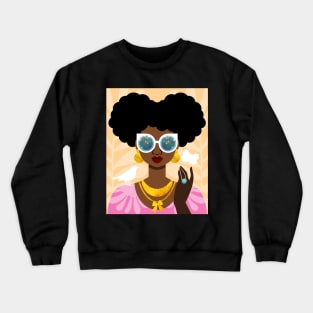 Afro Puffs Crewneck Sweatshirt